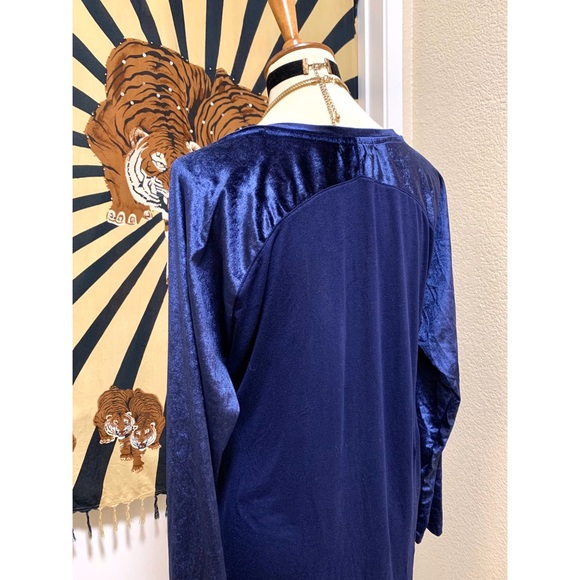 🌈 Stylish modern velvet top - Picture 6 of 8